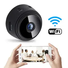 GENERICO - Mini Cámara Espía de Seguridad Wifi Visión Nocturna con Sensor de Movimiento