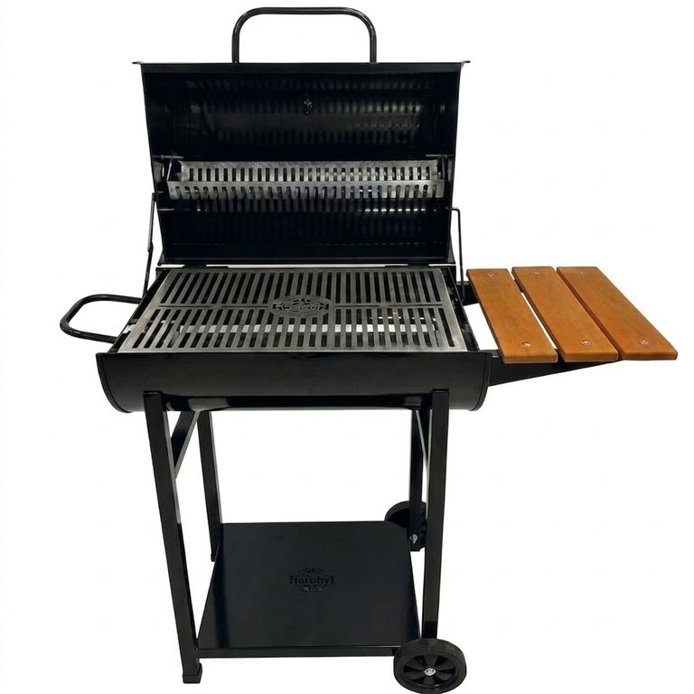 Parrilla Mediana Meat Master con Tapa de Dos Niveles Premium
