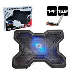 GENERICO - Cooler Laptop y Notebook 9 a 15 Base Ventilador