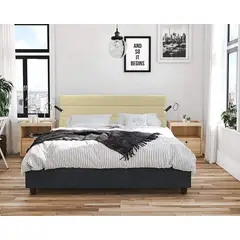 VILLA HOGAR - Cabecera France 2 plazas beige