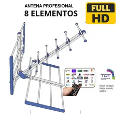GENERICO - Antena digital HD Modelo Super YAGI Conectatef