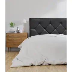 VILLA HOGAR - Cabecera Rombo 1.5 plazas negro