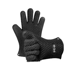 MR GRILL - Guantes de Silicona Resistentes a Altas Temperaturas