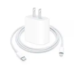 APPLE - Cargador 20W Original Carga Rápida Certificado