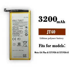 BAND IT - Bateria motorola g6 plus  jt40  nuevo-amarillo