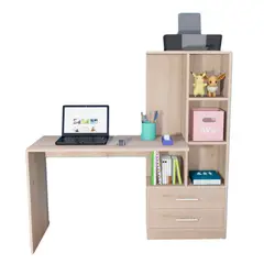 WONDER WOOD MUEBLERIA - Escritorio Organizador Robert con cajones Natural
