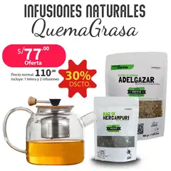 SIN BARROTES - Bundle de Teteras mas Infusiones Naturales Quemagrasa
