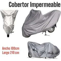 GENERICO - Funda cobertor de moto bicicleta impermeable resistente