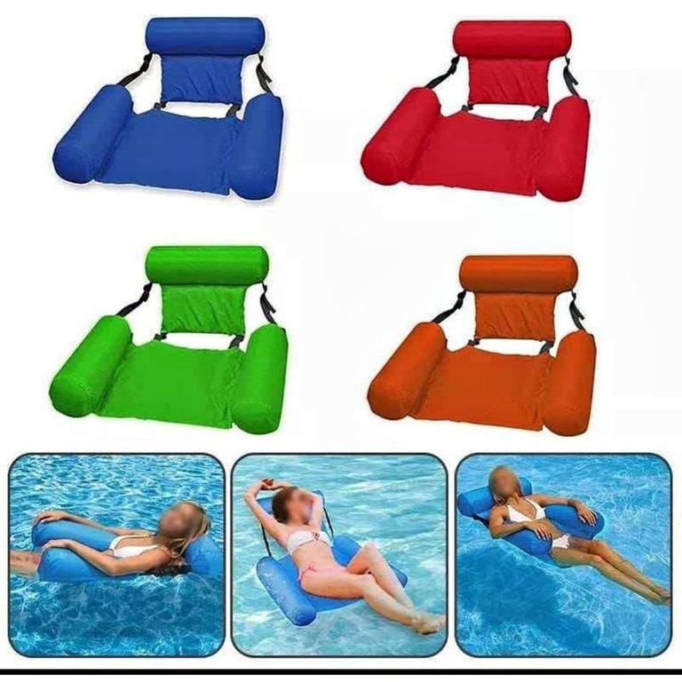 Silla flotador inflable