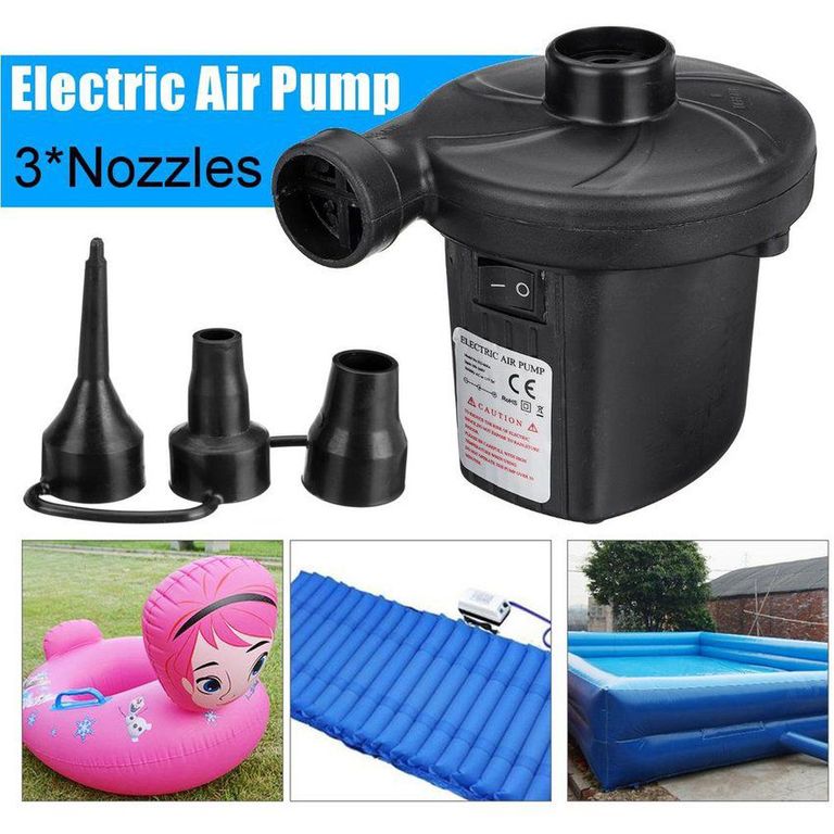 Inflador electrico para globos piscina inflables colchones