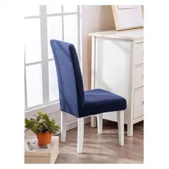GENERICO - Funda De Silla De ComedorFunda De Silla Ajustable Elástica-6PCS AZUL