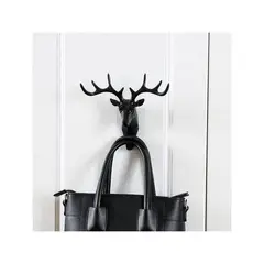 GENERICO - Porta llavero gancho multifuncional colgador de ciervo