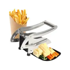 GENERICO - Cortadora Papas a La Francesa Picadora Pica Patata - Verduras