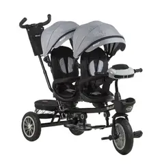 EBABY - Ebaby Triciclo Mellicero Lazzo Duo EB302 Gris