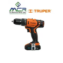 TRUPER - TALADRO PERCUTOR INALAMBRICO PROFES 20V 1/2" PERF/CONCRETO 11020