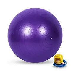 ARGYM - Pelota Pilates Yoga Morado 85cm Gym