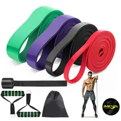 GENERICO - BANDAS DOMINADAS CROSSFIT X 4 UNIDADES