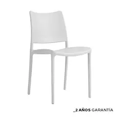 ZIYAZ - Silla De Comedor Bonnie Blanco