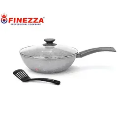 FINEZZA - Sarten con tapa para Induccion Finezza  26 cm con Espátula
