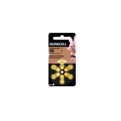 DURACELL - PILAS PARA AUDIFONOS MEDICADOS 10 x 6 PILAS