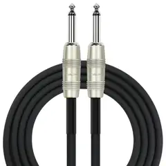 KIRLIN - Cable plug/plug 6.3mm mono 8 metros -INSTRUMENTOS musicales KIRLIN USA