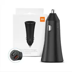 XIAOMI - Cargador Para Carro 37W - Negro