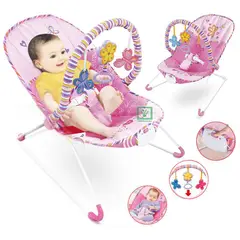 IDEAL - Silla Mecedora Musical con Vibrador Mariposa