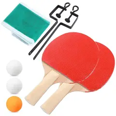 GENERICO - Raqueta De Ping Pong Mas Malla Raquetas De Ping Pong