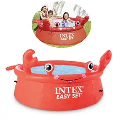 INTEX - PISCINA INFLABLE INFANTIL CANGREJO EASY SET