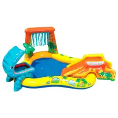 INTEX - Piscina Inflable Centro de Juego Dino Cascada