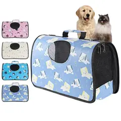 GENERICO - Bolso Mochila Transportadora Para Perros Gatos Mascotas