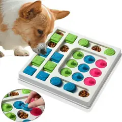 GENERICO - Plato Puzzle rompecabeza para Perro