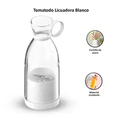 GENERICO - Tomatodo Licuadora Portatil Blanco