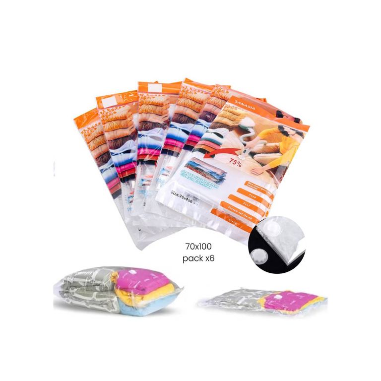 Bolsa al vacío 70x100 Pack x6