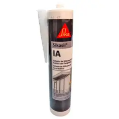SIKA - Silicona Acética Antihongos Sikasil IA Transparente x 280 ml