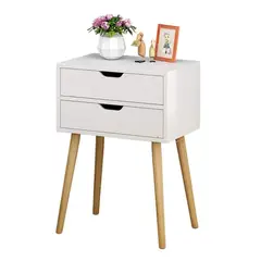 DIBA MUEBLES - Velador Duke Blanco
