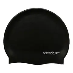 Speedo - Gorro para Natacion Speedo Plain Moulded Negro