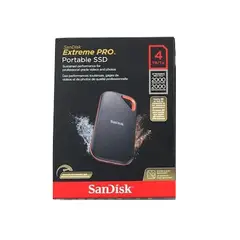 SANDISK - DISCO SSD EXTERNO Extreme PRO 4tb PORTABLE 2000Mbs E81