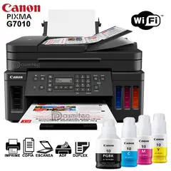 CANON - Impresora Pixma G7010 Multifuncional Dúplex ADF WiFi