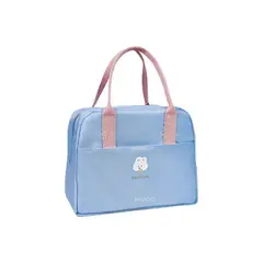 GENERICO - Lonchera Termica de Alimento y Bebidas Celeste