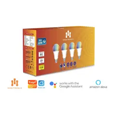 MADTRONIX - Foco Inteligente WIFI RGB Smart LED Pack 9W 810Lumens