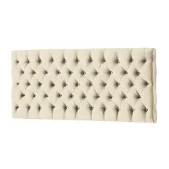 MAVISAC - Cabecera Majestic Plaza King Color Marfil - Tela