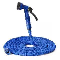GENERICO - Manguera Retractil hasta 15 Metros Expandible + 7 Modos de Chorros