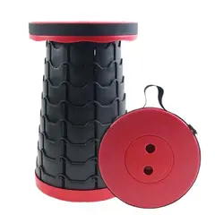 GENERICO - SILLA PLEGABLE PORTATIL ROJA O NEGRA