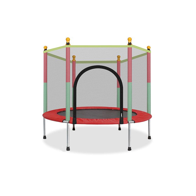 Trampolín Cama Elastica Segura Para Niños Con Red Protectora