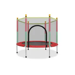VOLTERETAS - Trampolín Cama Elastica Segura Para Niños Con Red Protectora