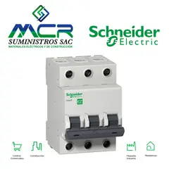 SCHNEIDER ELECTRIC - INTERRUPTOR TERMOMAGNETICO 3P 32A 10KA 230V Easy9 Schneider