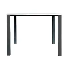 ZIYAZ - Escritorio Krona  90X50 BLANCO - BASE NEGRO