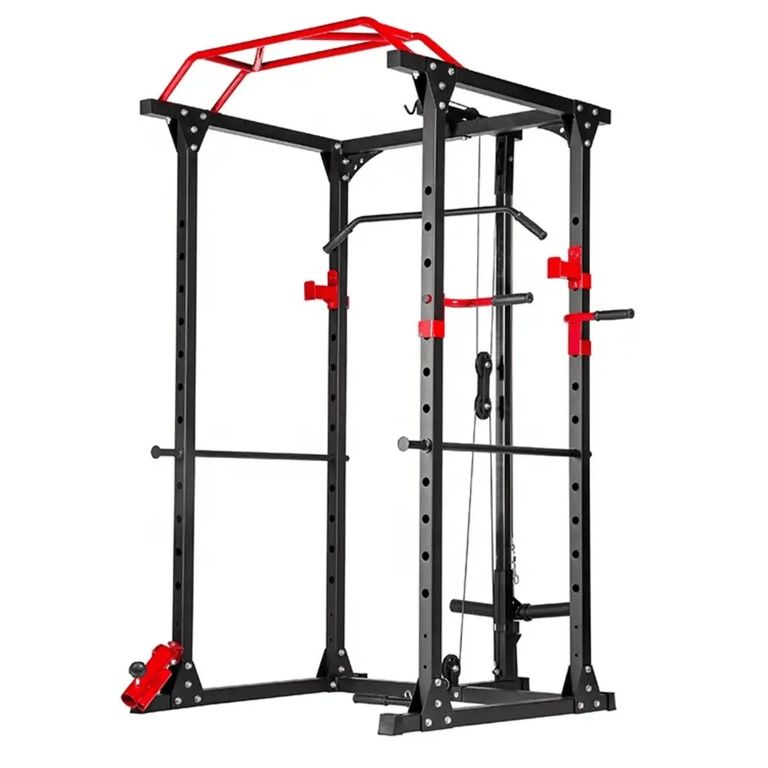 Jaula de potenci para entrenamiento multifuncional Gym Black