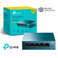 TP LINK - Switch LS105G TP-Link Con 5 Puertos Gigabit 10.100.1000 Mbps
